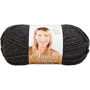 New 8 skeins 100% premium acrylic dark grey